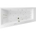Акриловая ванна Excellent Sfera Slim 170x100 L с гидромассажем