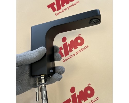 Смеситель для раковины Timo Torne 4313/03F Черный матовый