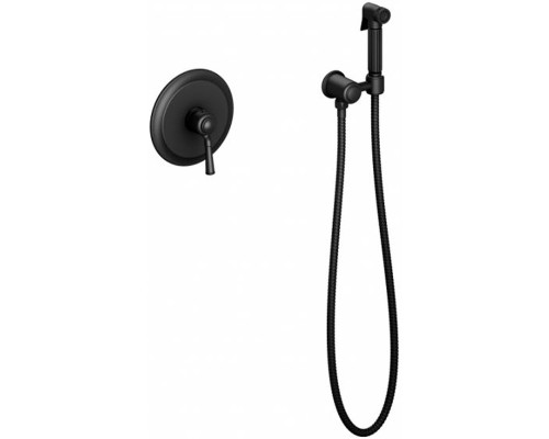 Гигиенический душ со смесителем Timo Arisa 5309/03SM Черный матовый