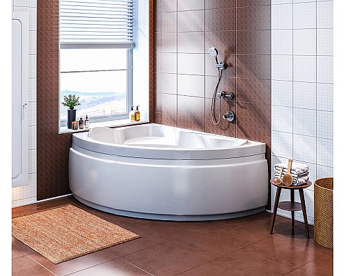 Акриловая ванна Bas Лагуна 170x110 L В 00019 без гидромассажа