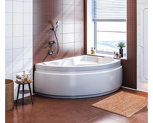 Акриловая ванна Bas Лагуна 170x110 R В 00020 без гидромассажа