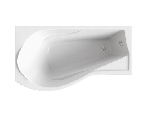 Акриловая ванна Bas Капри 170x95 L В 00015 без гидромассажа