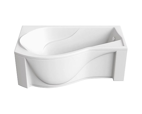 Акриловая ванна Bas Капри 170x95 L В 00015 без гидромассажа