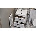 Тумба под раковину Velvex Orlando 60 tn.ORL.CLA.60.2Y Белая матовая