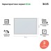 Зеркало Iddis Slide 100 с подсветкой с подогревом Черное c сенсорным выключателем и диммером