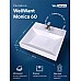 Раковина WellWant Monica 60 WWRSH160551 на стиральную машину Белая