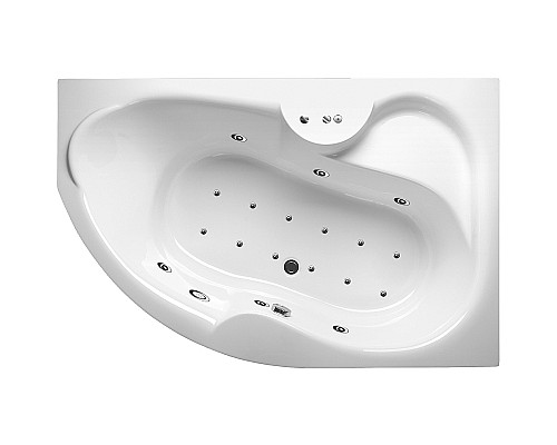 Акриловая ванна Vayer Azalia 150x105 R Гл000006725 без гидромассажа