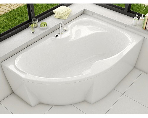 Акриловая ванна Vayer Azalia 150x105 R Гл000006725 без гидромассажа