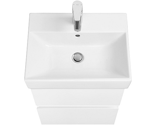 Тумба под раковину Roca Oleta 50 A857638501 подвесная Белая матовая