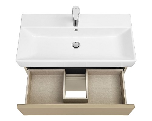 Тумба под раковину Roca Oleta 80 A857640515 подвесная Капучино