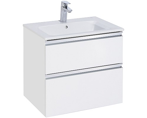 Тумба под раковину Roca The Gap 60 A857397806 подвесная Белый глянец