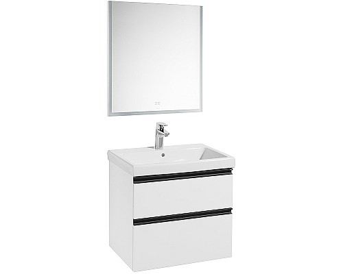 Тумба под раковину Roca Domi 60 A857458806 подвесная Белый глянец