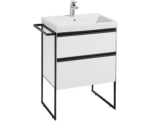 Тумба под раковину Roca Domi 60 A857458806 подвесная Белый глянец