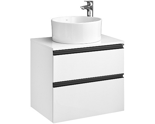 Тумба под раковину Roca Domi 60 A857458806 подвесная Белый глянец