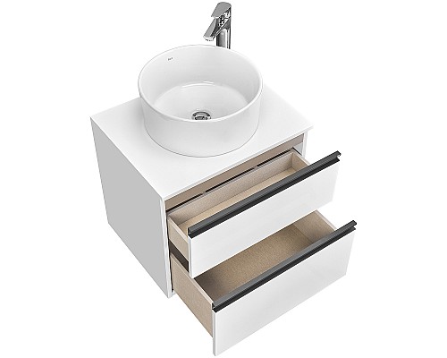 Тумба под раковину Roca Domi 60 A857458806 подвесная Белый глянец