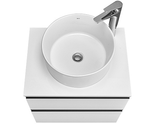 Тумба под раковину Roca Domi 60 A857458806 подвесная Белый глянец