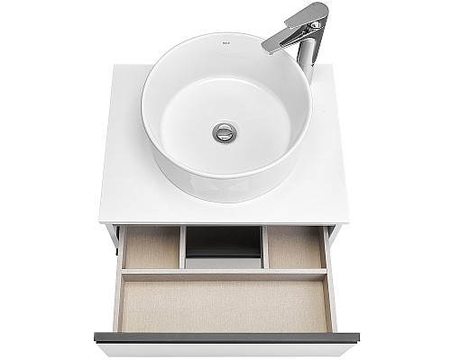 Тумба под раковину Roca Domi 60 A857458806 подвесная Белый глянец