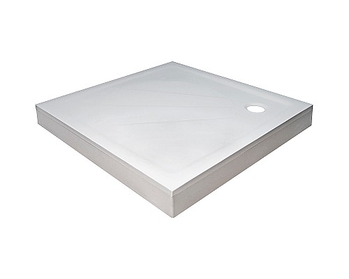 Душевой поддон из искусственного камня Ravak Perseus Pro 80х80 XA034401010WM Белый матовый