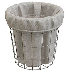 Корзина для белья DIWO Смоленск П16067 Хром