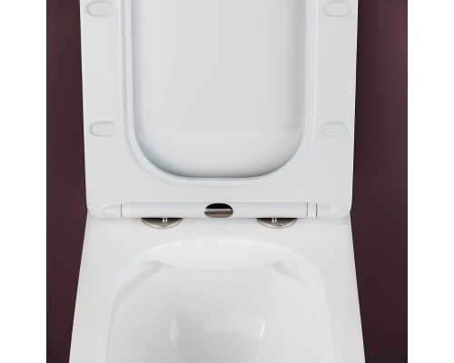 Комплект унитаза с инсталляцией Ceramicanova Metric CN3007_1002CH_1000 с сиденьем Микролифт и клавишей смыва Хром