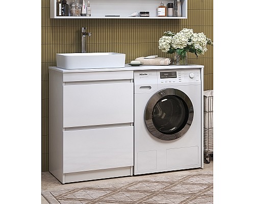 Столешница под раковину Vigo Urban 120 st.URB.120 Белая