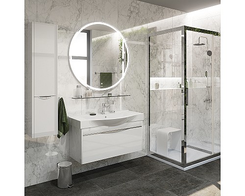 Зеркало STWORKI Мальмё 100 LED-00002463 с подсветкой с сенсорным выключателем