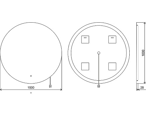 Комплект мебели для ванной STWORKI Ольборг 80 483333 подвесная Белая матовая Дуб французский