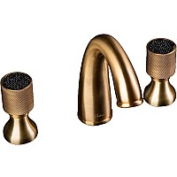 Смеситель для раковины Boheme Royal Cristal 317-Royal/CRSTblack Бронза