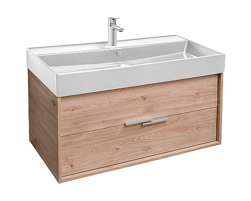 Тумба под раковину Jacob Delafon Vivienne 100 EB1668-E75-E75 подвесная Дуб давос натуральный