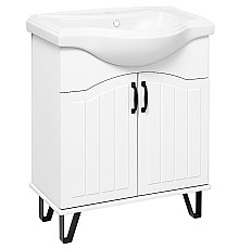 Тумба под раковину Runo Марсель 65 00-00001200 Белая
