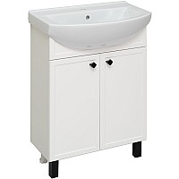 Тумба под раковину Runo Римини 65 00-00001254 Белая