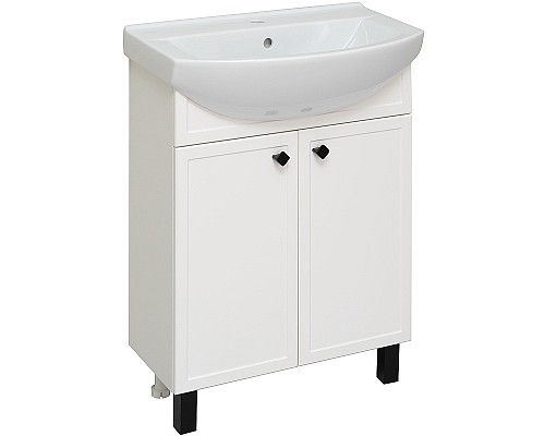 Тумба под раковину Runo Римини 65 00-00001254 Белая