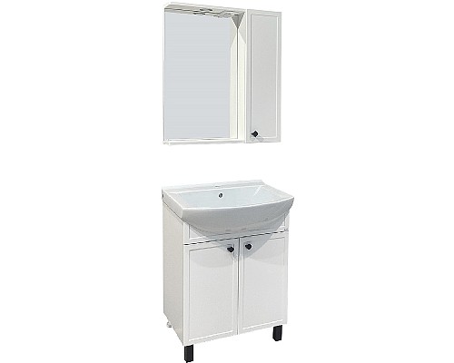 Тумба под раковину Runo Римини 65 00-00001254 Белая