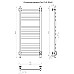 Электрический полотенцесушитель Тругор ПЭК 21кв СП 80x50 Черный