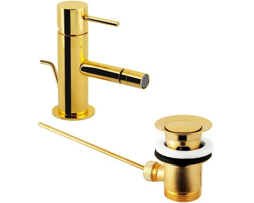 Смеситель для биде Remer X-Style X20DO Золото
