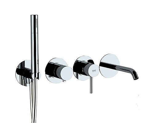 Смеситель для ванны Remer X-Style X96S03ROXXG Хром