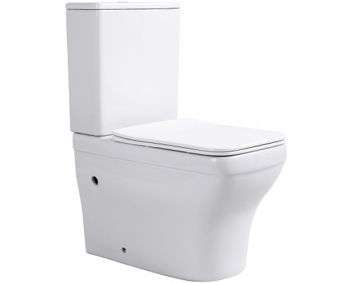 Унитаз компакт Aquatek Амадео AQ2914-00 Белый с бачком и сиденьем Микролифт