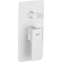 Смеситель для душа Remer Absolute AU09KBBO Белый матовый