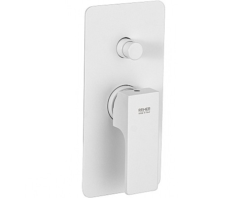 Смеситель для душа Remer Absolute AU09KBBO Белый матовый