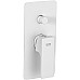 Смеситель для душа Remer Absolute AU09KBBO Белый матовый