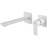 Смеситель для раковины Remer Energy EY15PLBO Белый матовый