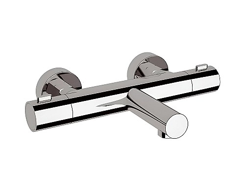 Смеситель для ванны Remer Elegance EQ05 с термостатом Хром