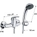 Смеситель для душа Remer Серия 35 F392 Хром