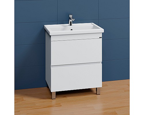 Тумба под раковину СанТа Марс 70 700293 Белая