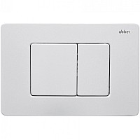 Клавиша смыва Abber AC0120MW Белая матовая
