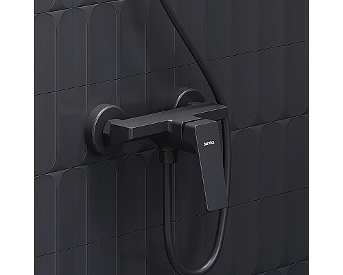 Смеситель для душа Damixa Merkur 402000300 Черный матовый
