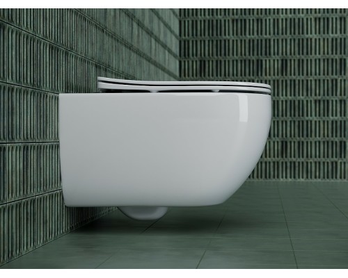Подвесной унитаз Ceramica Nova Long Белый