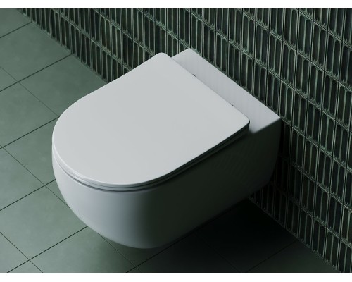 Подвесной унитаз Ceramica Nova Long Белый
