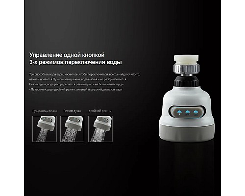 Аэратор Frap F33-1 Белый