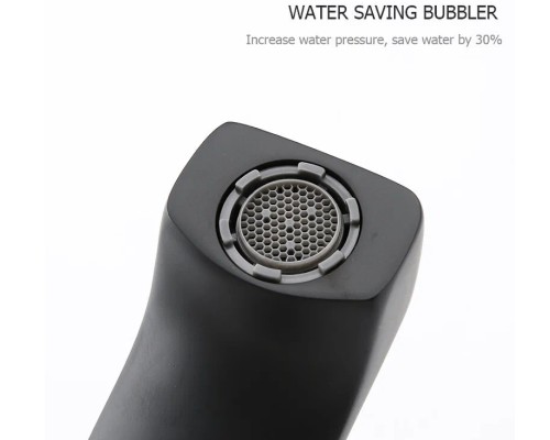 Смеситель для раковины Frap H71-6 F1071-26 Черный матовый